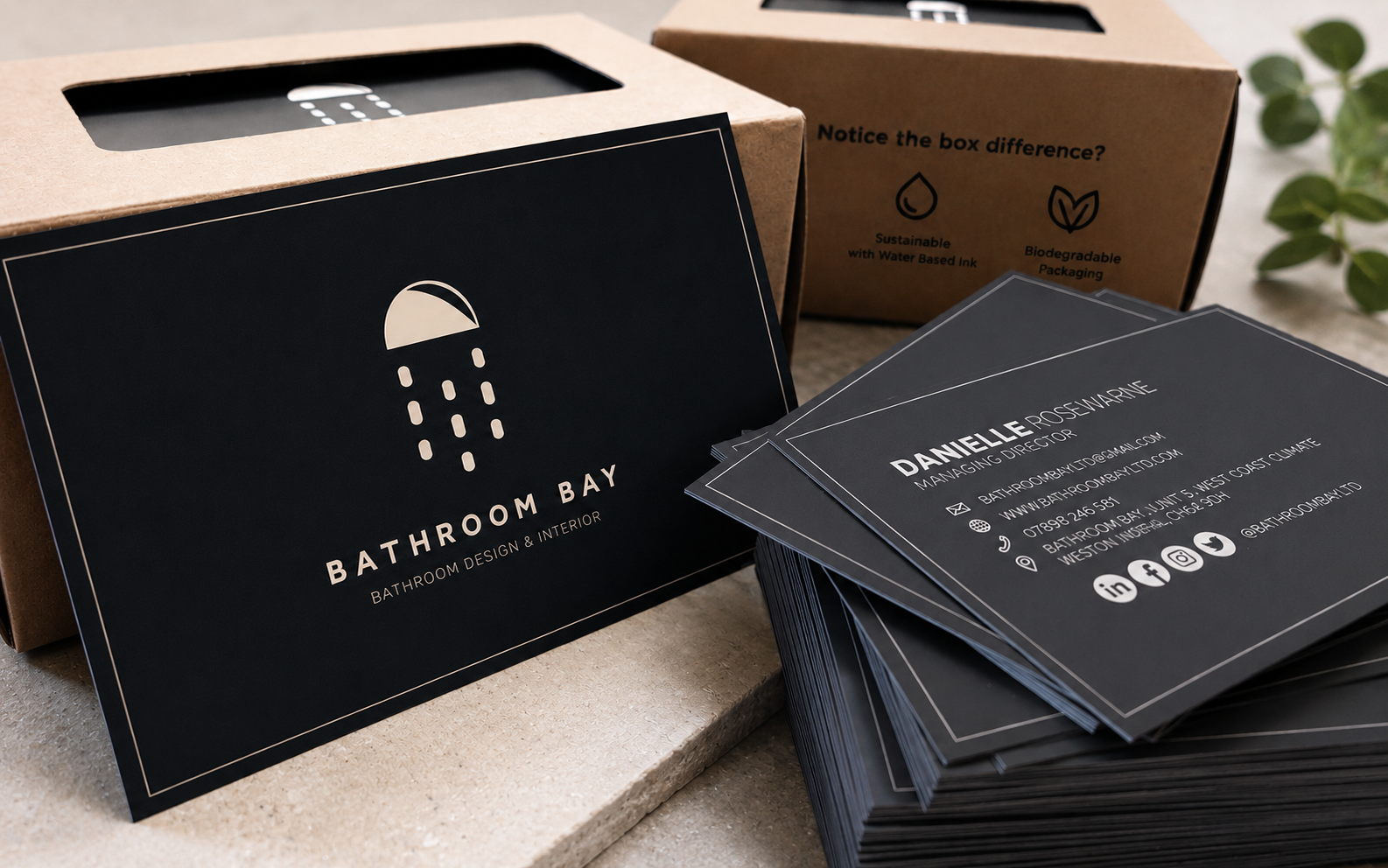 Bathroom Bay brand identity